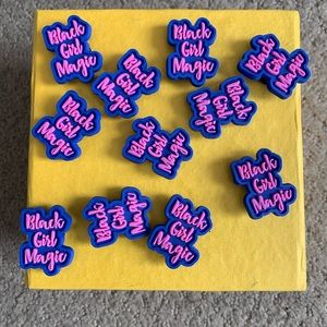 Block Girl Magic Croc Charm